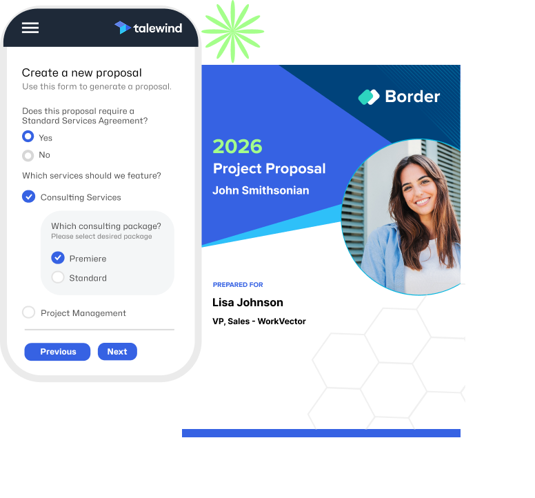 Generate Proposals preview