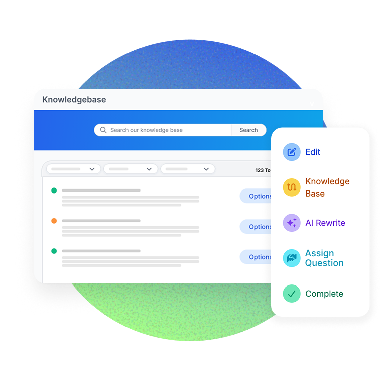 RFX Response / Knowledgebase